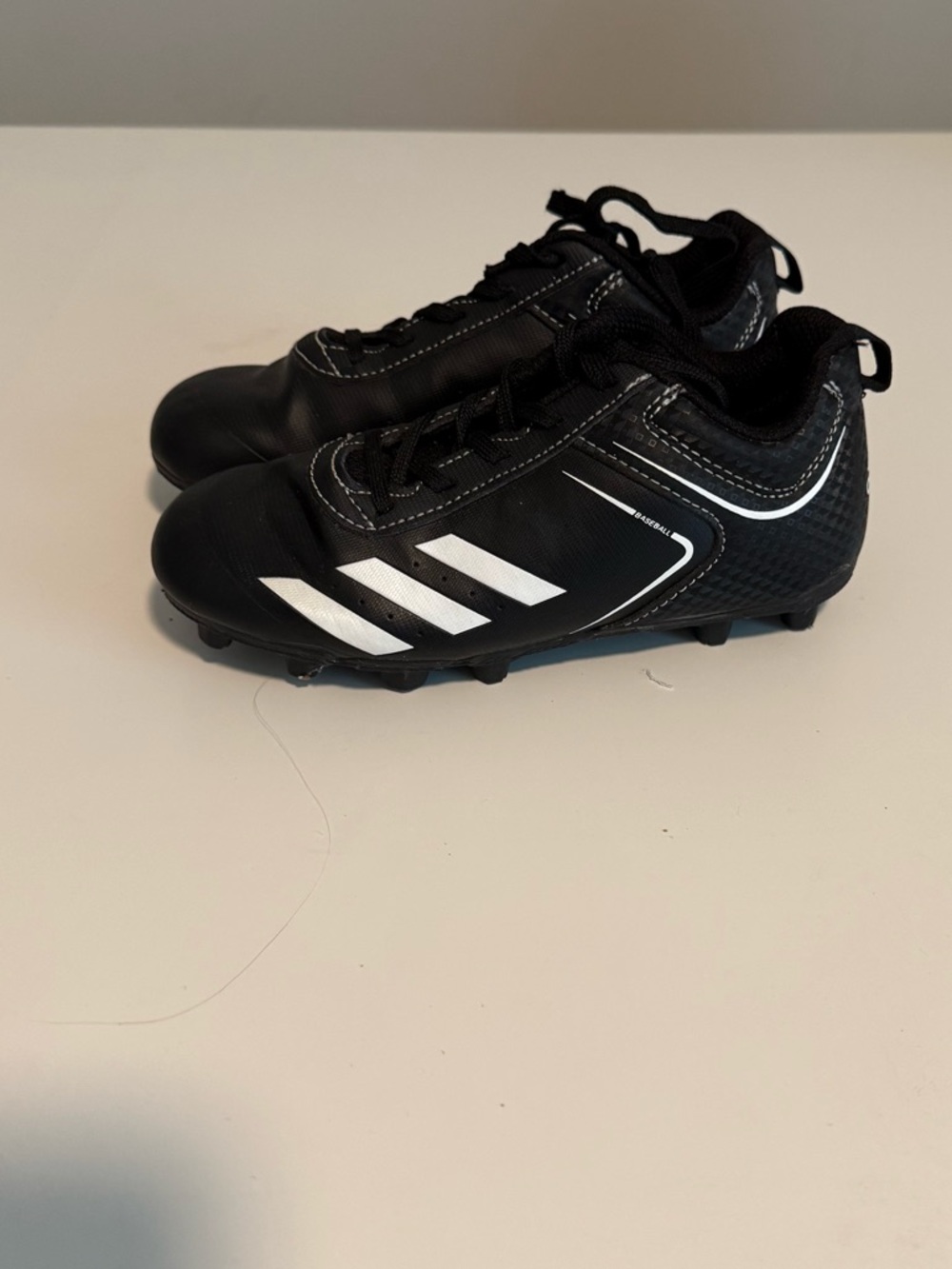 Kids Black Adidas Cleats - Picture 4 of 6